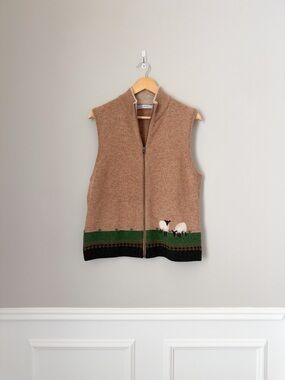 Woolrich sweater vest lamp size large